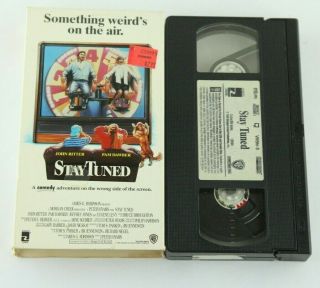 Stay Tuned Vintage Vhs Tape John Ritter Paw Dawber Warner Home Video 1992