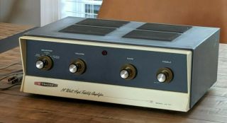 Vintage Heathkit High Fidelity 14 Watt Amplifier Model Aa - 161 Music Equipment