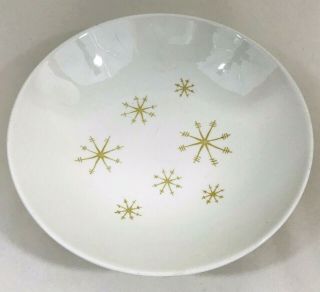 Royal China Star Glow 9 " Serving Vegetable Bowl Usa Vintage Mid Century