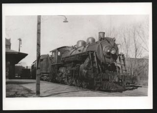 Vintage Railroad Photo 5x7 Marblehead Massachusetts 1932 B&m Rr 3242