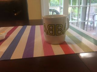 Vintage Abba Coffee Mug Staffordshire 1970 