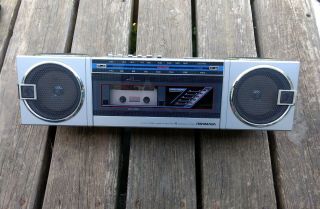 Soundesign Vintage 80s Boombox Radio Cassette Player Model 4644 Rare Item