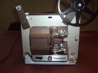 VINTAGE BELL & HOWELL PROJECTOR 356A AUTOLOAD 8MM FILM PROJECTOR With Bulb 4