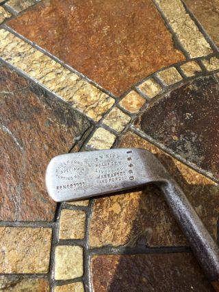 Anderson’s Putting Cleek vintage antique hickory golf clubs 8