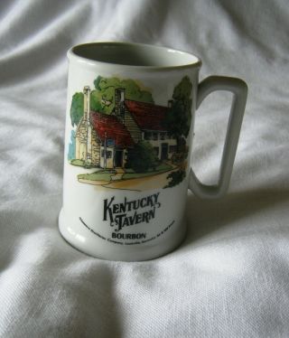 Vintage Old Kentucky Tavern Bourbon Whiskey Advertising Display Mug