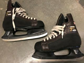 Vintage Ccm Tacks Hockey Skates.  Pre - Owned.  Vg Size 10.  Canada