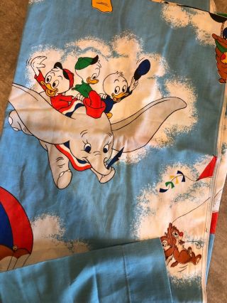Pacific Vintage Disney Mickey Mouse Twin Sheet Set Goofy Minnie Donald Duck 4
