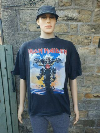 Rodney Wears.  Vintage Rare Iron Maiden T Shirt