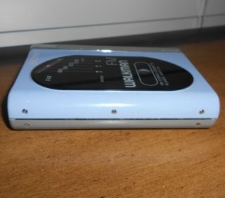 Vtg Blue SONY Walkman WM - F70 FM Stereo Cassette Player PARTS/REPAIR See Descript 4