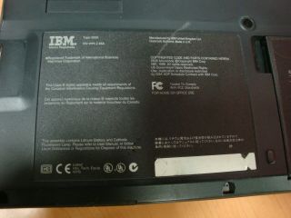 Vintage IBM ThinkPad 380XD Laptop TYPE 2635 96 MB RAM w/ Charger Needs HDD 8