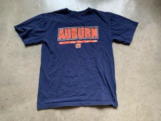 Vintage Ncaa Auburn University Tigers T Shirt - Tiger Rags - Men’s Medium