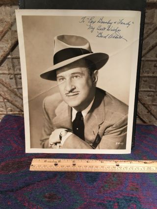 Guaranteed Authentic Vintage Autograph Bud Abbott Of Costello Fame Photo Crease