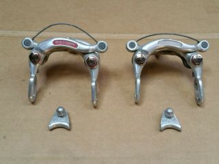Vintage Dia Compe 610 Center Pull Road Bike Brake Calipers Drop Forged Japan