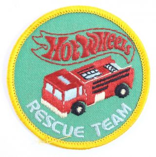 Rescue Team Vintage Hotwheels Collectors Patch 3 "