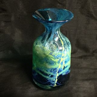 ✨ A Stunning Vintage ‘mdina’ Large Sea & Sand Art Glass Signed Ming Vase ✨