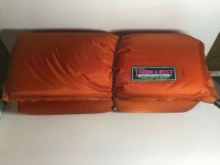 Therm - A - Rest Thermarest Vtg Sleeping Pad 72 " L 22 " Camping Hiking