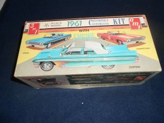 Amt 1961 Pontiac Bonneville Convertible Kit - Vintage -