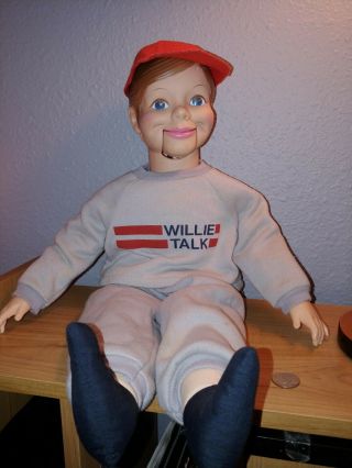 Vintage Horsman 16 Willie Talk Doll,  21 "