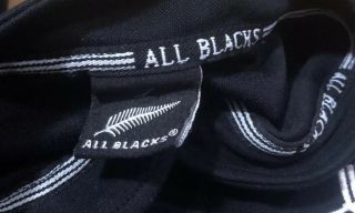 Vintage Adidas Zealand All Blacks Men’s Small Long Sleeve Rugby Jersey Shirt 3