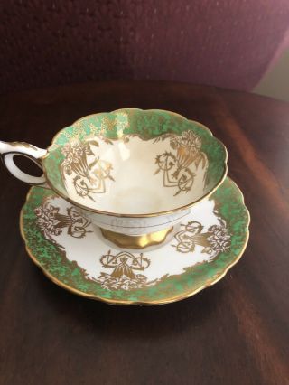 Vintage Royal Stafford Bone China Tea Cup/saucer