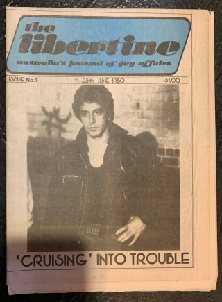 The Libertine Vintage Gay Publication,  1980