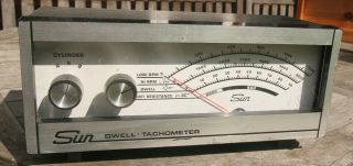 Vintage Sun Dwell Tachometer Model 7601