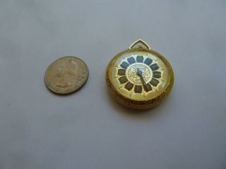 Antique Vintage Lucerne Pocket Watch Wind Up Swiss