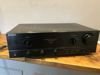 Vintage Sony Ta - F211 Integrated Stereo Amplifier