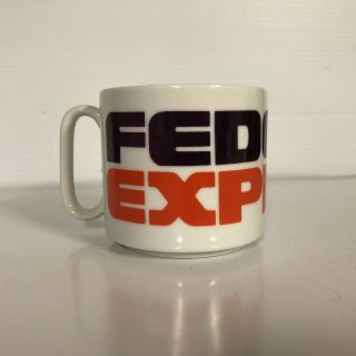 Vintage Federal Express Coffee Mug Cup