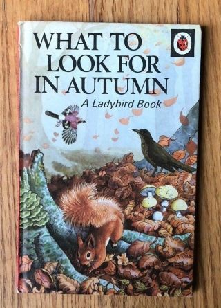 Vintage Ladybird What To Look For In Autumn 24p Series 536