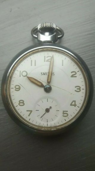 Vintage Pocket Watch By Smiths Industries Ltd