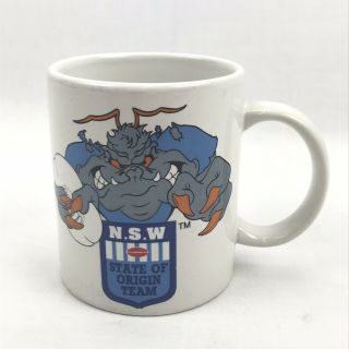 NSW State Of Origin Mug Vintage 1999 Rugby League NRL 3