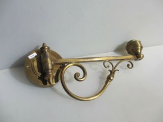 Vintage Brass Wall Light Old Sconce Adjustable Swing Lamp 2