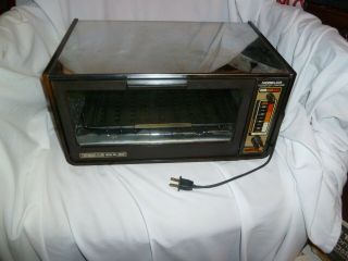 Vintage Norelco Toaster Range Broiler Oven Continuous Oven Broiler Usa