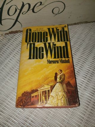 Vintage Gone With The Wind By Margaret Mitchell (1973 Avon Paperback 6th Print