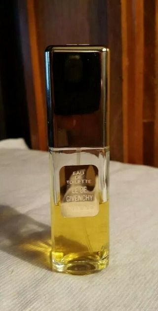 Vintage Le De Givenchy Edt Perfume 1 2/3 Oz Eau De Toilette Spray 50 Full