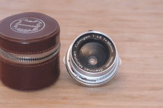 Vintage Steinheil Culmigon 35mm 4.  5 Lens For Voigtlander Bessamatic Ultramatic 2
