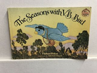 Vintage 1980 Fisher Price Woodsey Adventure The Seasons With V.  B.  Bird (mailbird)
