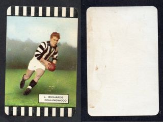 800.  1403 Vintage Coles Swap Card - Fair/exc - S2 Vfl,  Collingwood,  Lou Richards