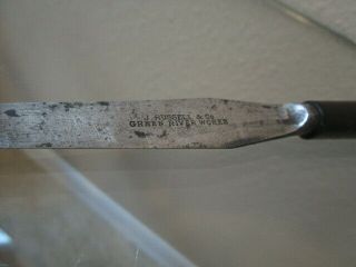 Vintage J.  Russell & Co.  Green River Painters Palette Knife 3