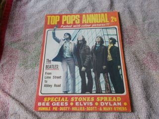 Vintage - Beatles Top Pops Annual From Lime Street To Abbey Road 60 