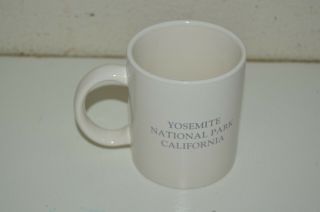 Vintage YOSEMITE Valley National Park California Coffee Mug Rare 3