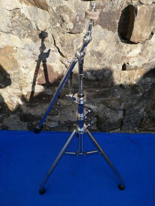 Vintage Premier Trilok Cymbal Boom Stand With Premier Counterweight