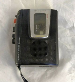 Vintage Sony Cassette Recorder Tcm - 454vk Cassette Player Not