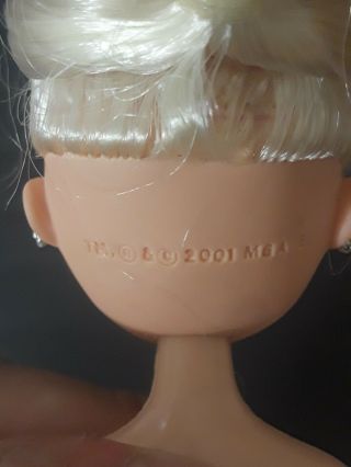 Bratz Head Gamez Chloe Doll MGA Vintage 2001 Rare long blonde hair 1 5