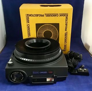 Vintage Kodak Carousel Model 750h 35mm Slide Projector