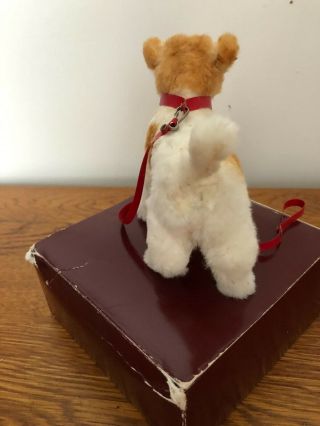 American Girl Molly ' s Dog Bennett Retired Pleasant Co.  West Germany - Real Fur 6
