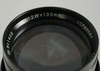 Asahi Pentax K1000 Camera w/ Case 135mm Lens & Other Accessories Vintage Film 8