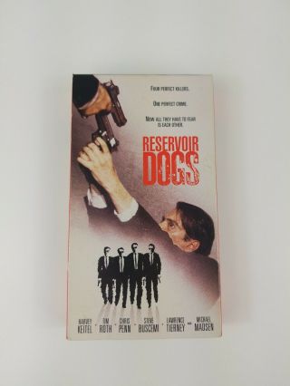 Reservoir Dogs (vintage Vhs 1992 Mirimax) Quentin Tarantino,  Steve Buscemi