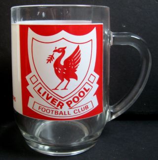 Vintage Liverpool Football Club League Champions 1987 88 Pint Glass Tankard Lfc
